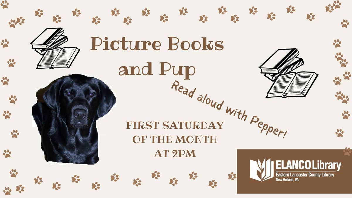 Picture Books and Pup: Read Aloud with Pepper!