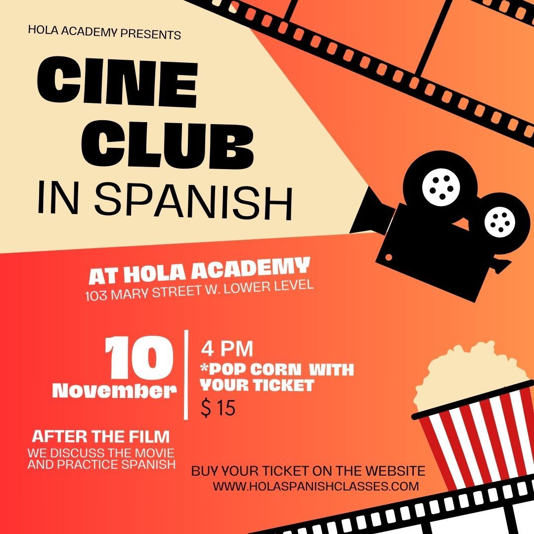 Spanish Movie Night: Cine Club for Language Learners