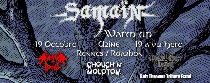 Warm-up Sama\u00efn 19 octobre 2024