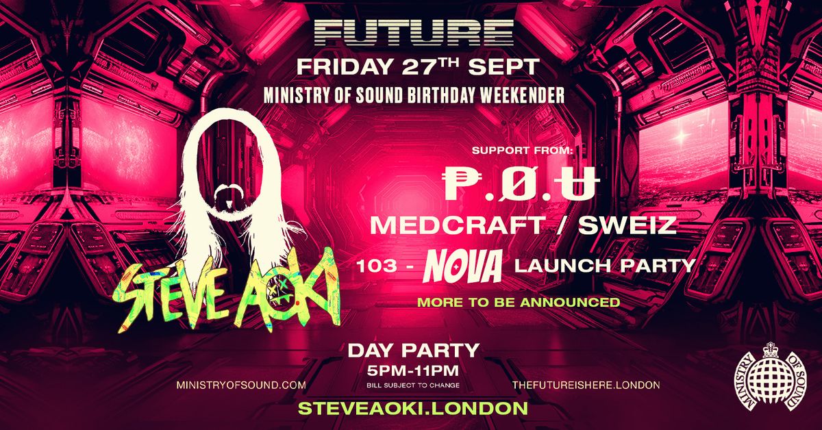 STEVE AOKI at Ministry of Sound