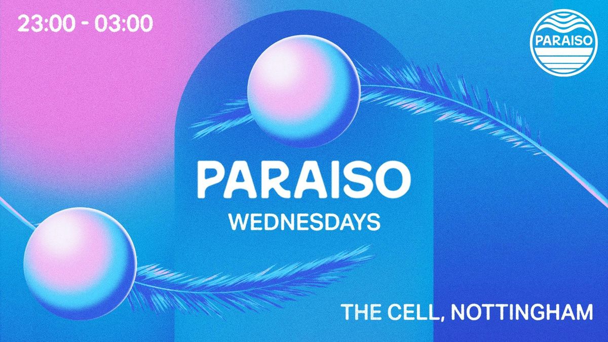 PARAISO - Every Wednesday FT. LIVE SAX