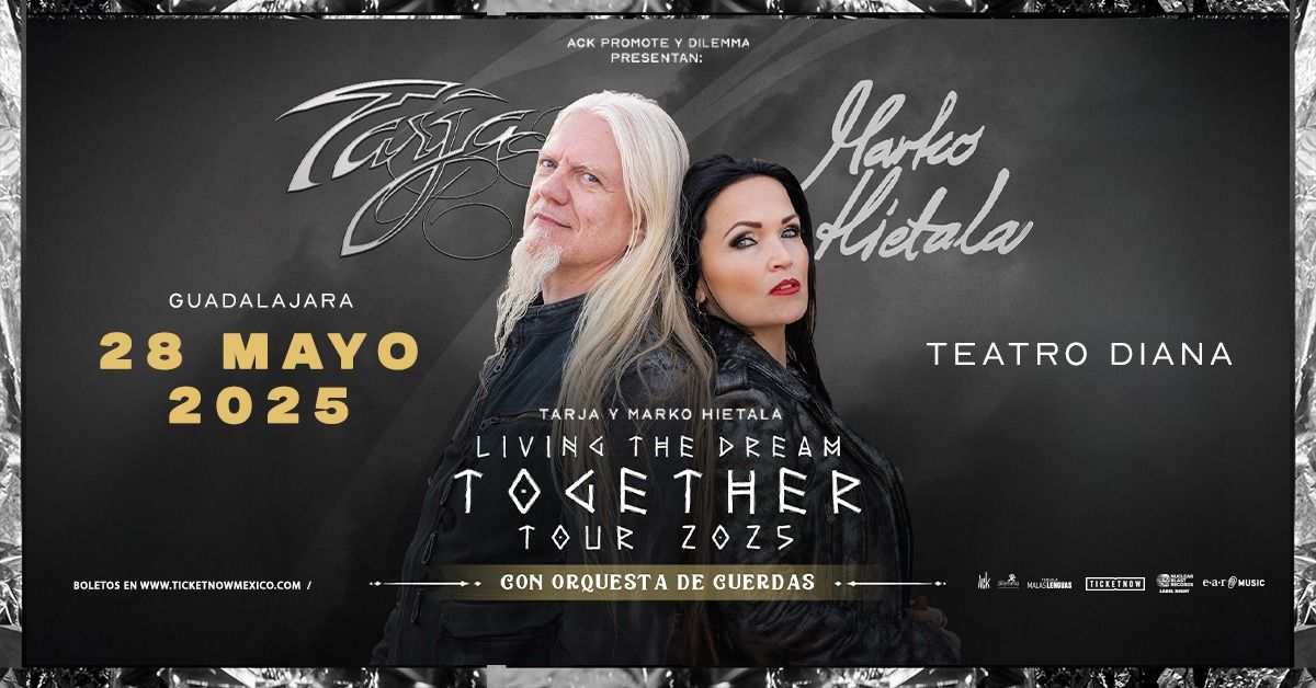 Tarja & Marko Hietala en Gdl