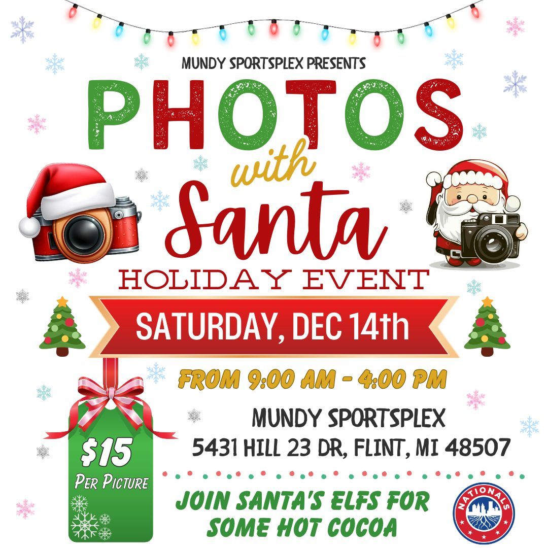 Photos with Santa!