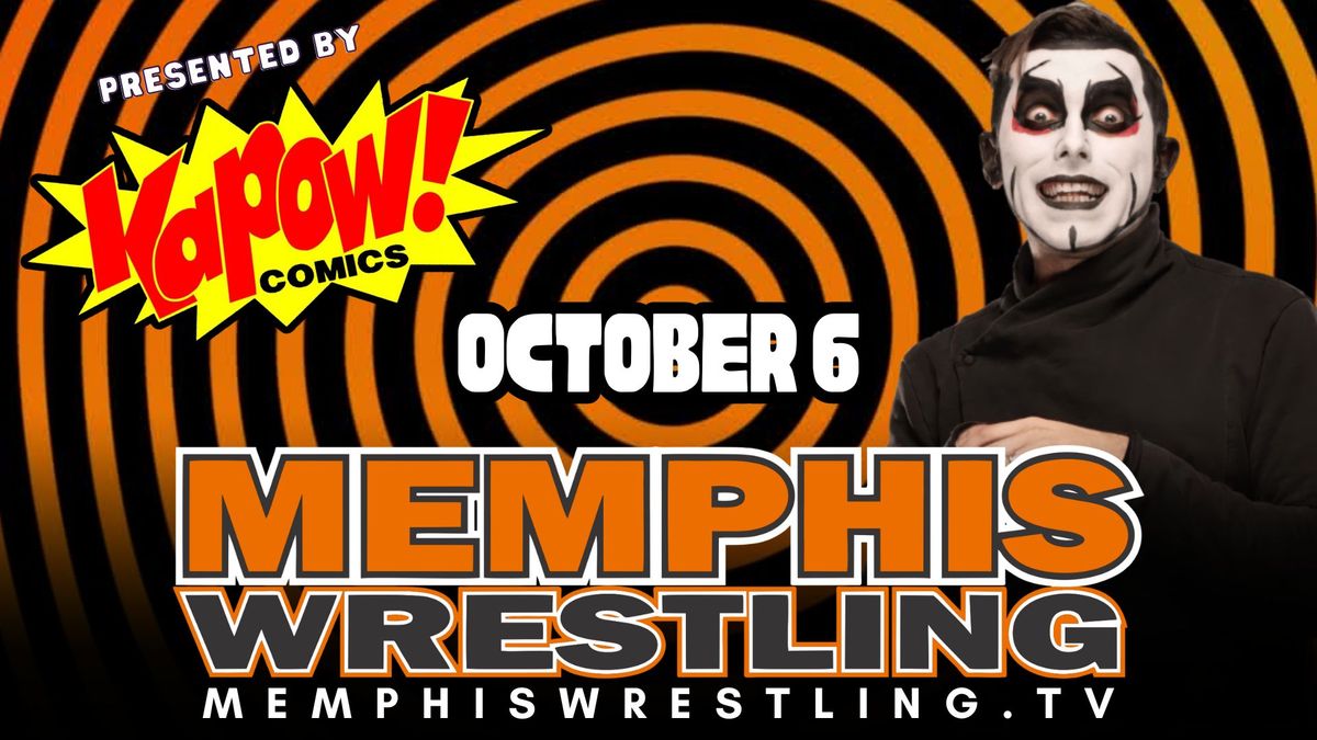 OCT. 6 | Danhausen is coming to Memphis Wrestling!