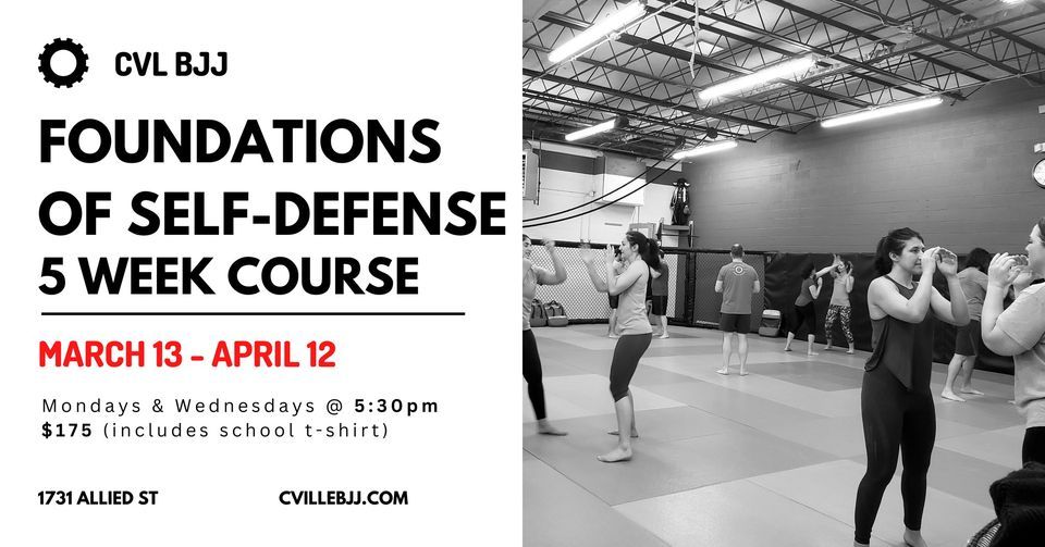 5 Week Foundations of Self-Defense Course