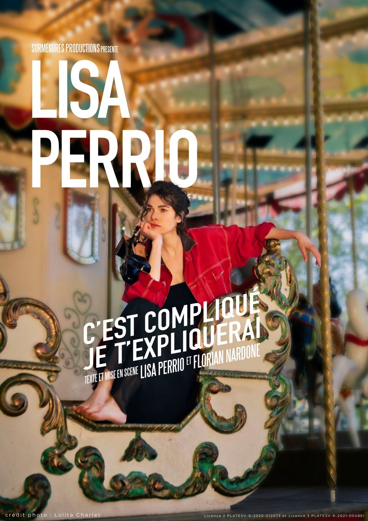 LISA PERRIO dans "C'est compliqu\u00e9, je t'expliquerai"