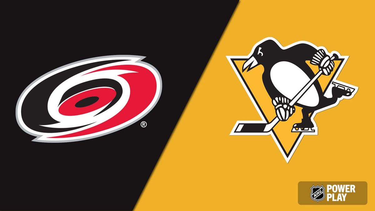 Carolina Hurricanes vs. Pittsburgh Penguins