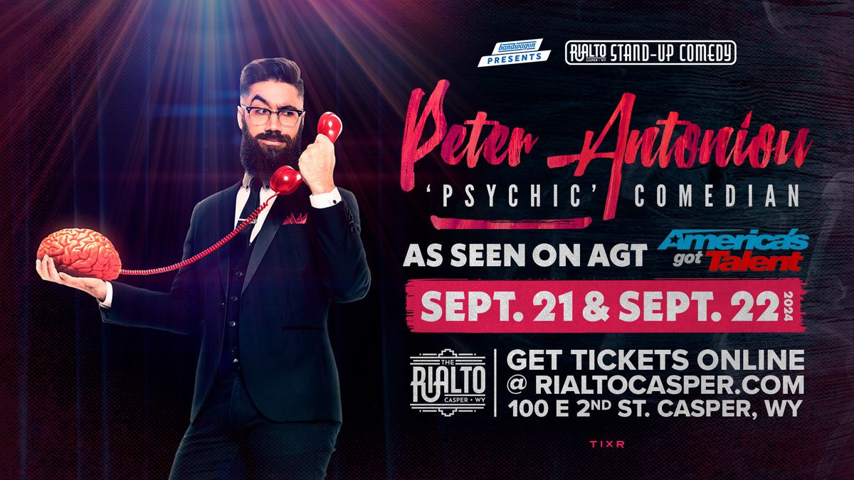 Peter Antoniou 'Psychic' Comedian (Night 2) @ The Rialto