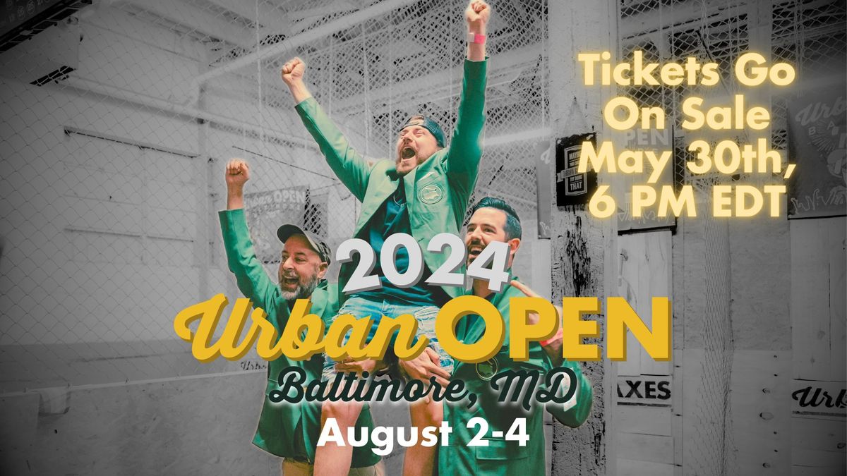 Urban Open 2024 at Urban Axes Baltimore