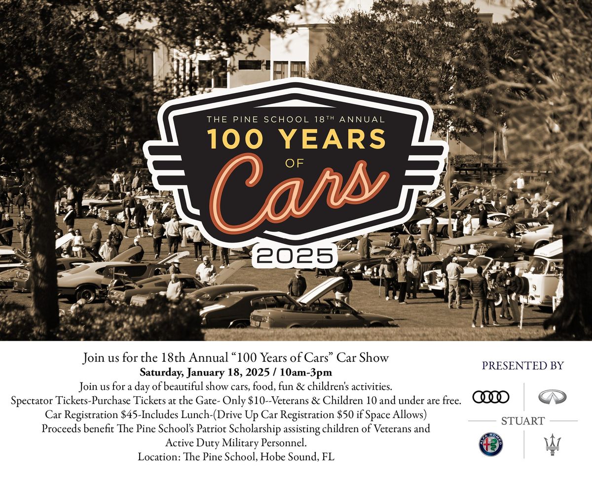 100 Years Of Cars Car Show