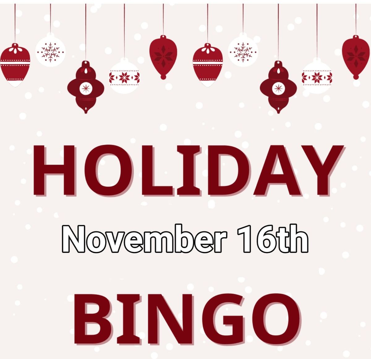 Holiday Bingo