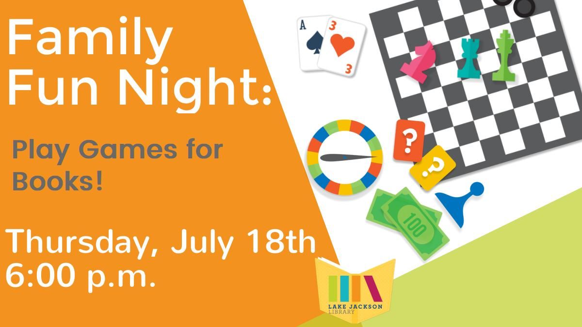 Family Fun Night: Games for Books