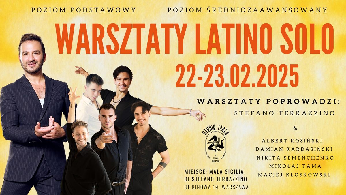 Warsztaty Latino Solo w Ma\u0142ej Sicili di Stefano Terrazzino 22-23.02.2025