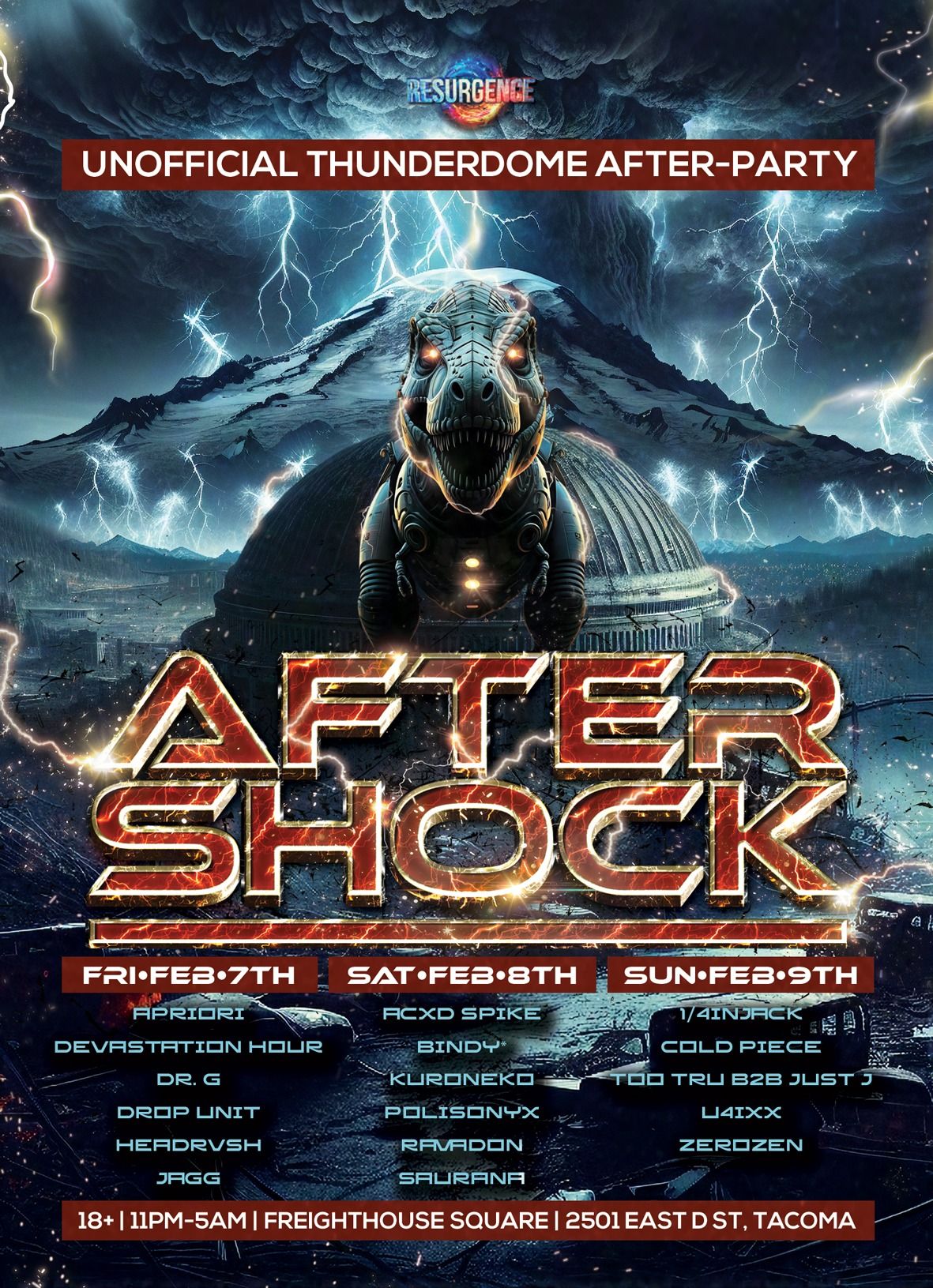 Aftershock (Unofficial Thunderdome Afterparty)