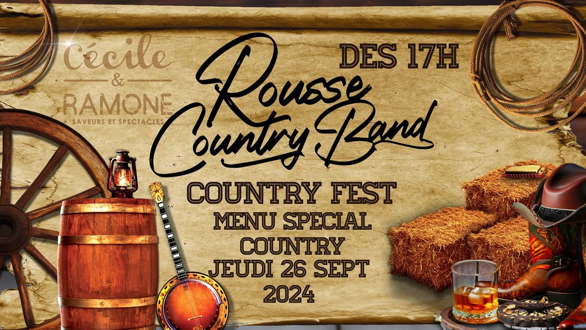 COUNTRY FEST - LA ROUSSE COUNTRY BAND