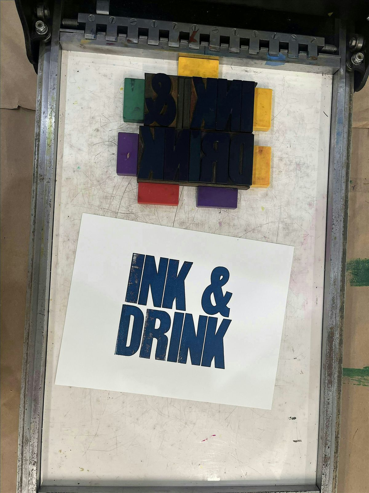 Ink & Drink at Red Bird Press