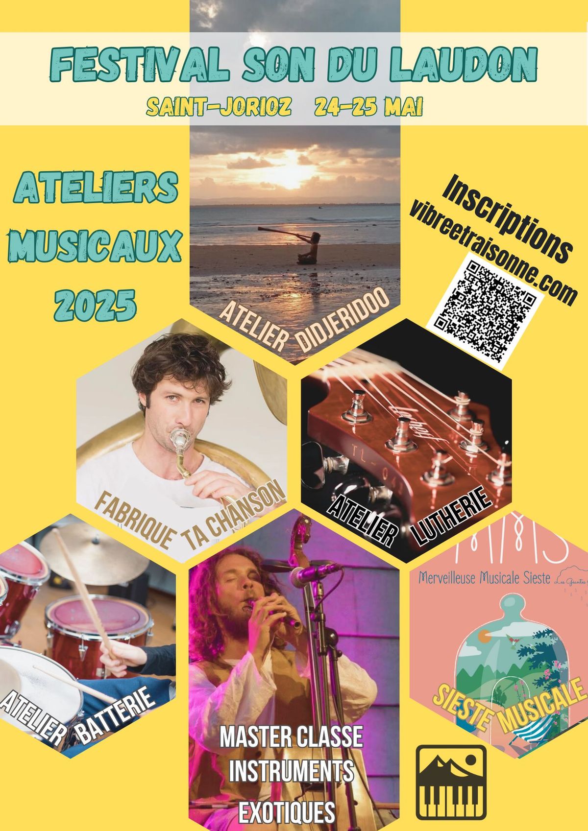 Ateliers musicaux: Festival Son du Laudon