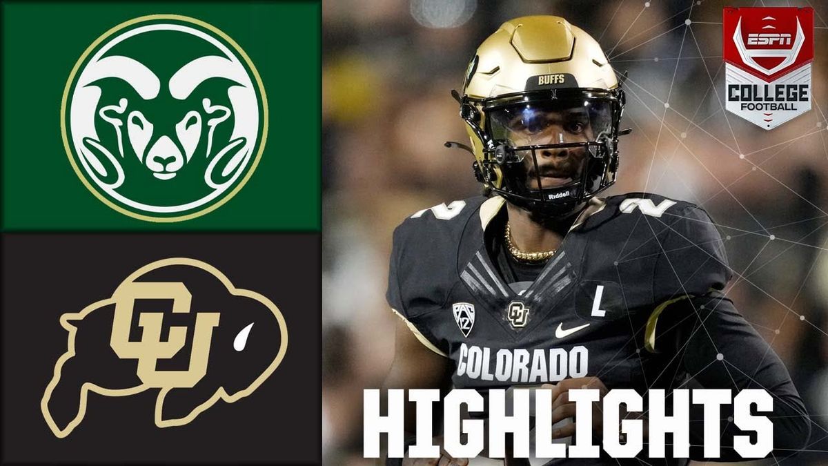 Colorado Buffaloes vs. Colorado State Rams