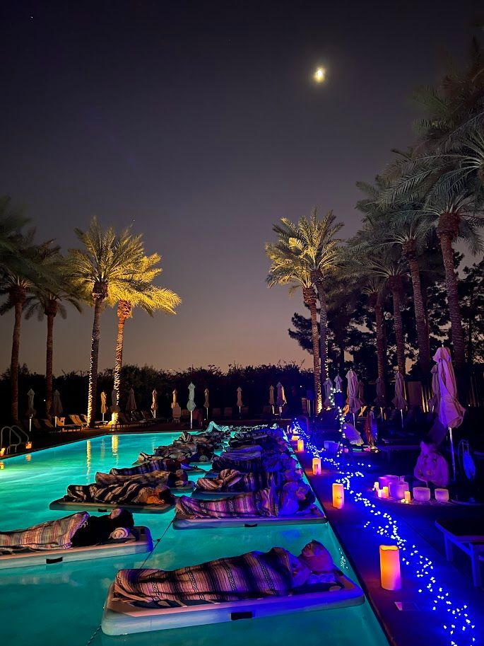 JW Marriott Desert Ridge Floating Sound Bath 