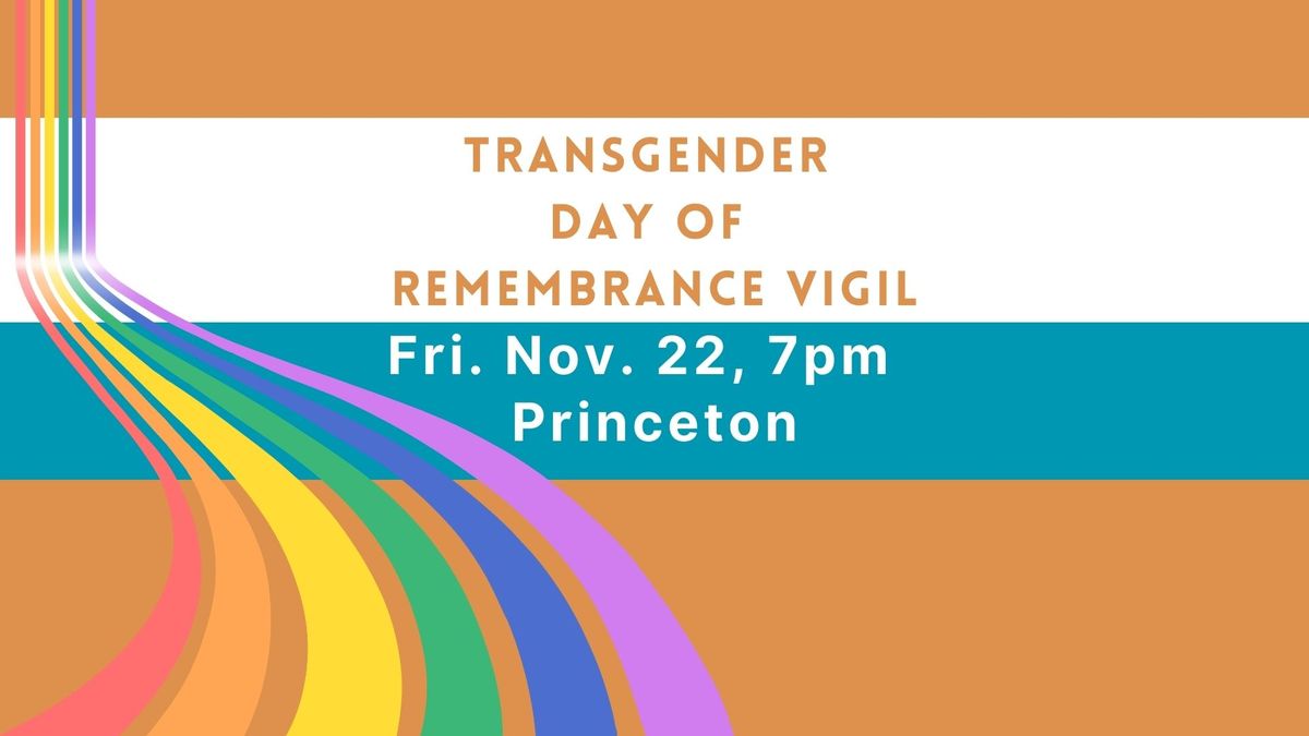 Transgender Day of Remembrance Vigil