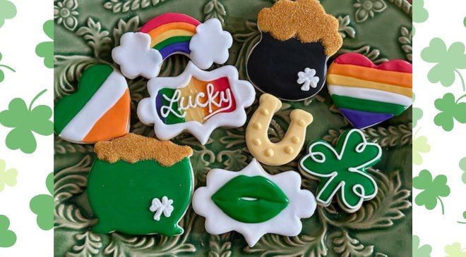 Shamrock Cookie Decorating Class - Mar 8, 3:30 - 5:30