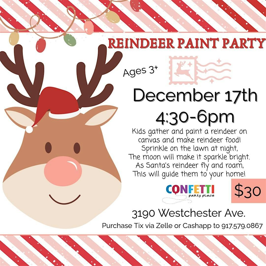 Reindeer Paint Party