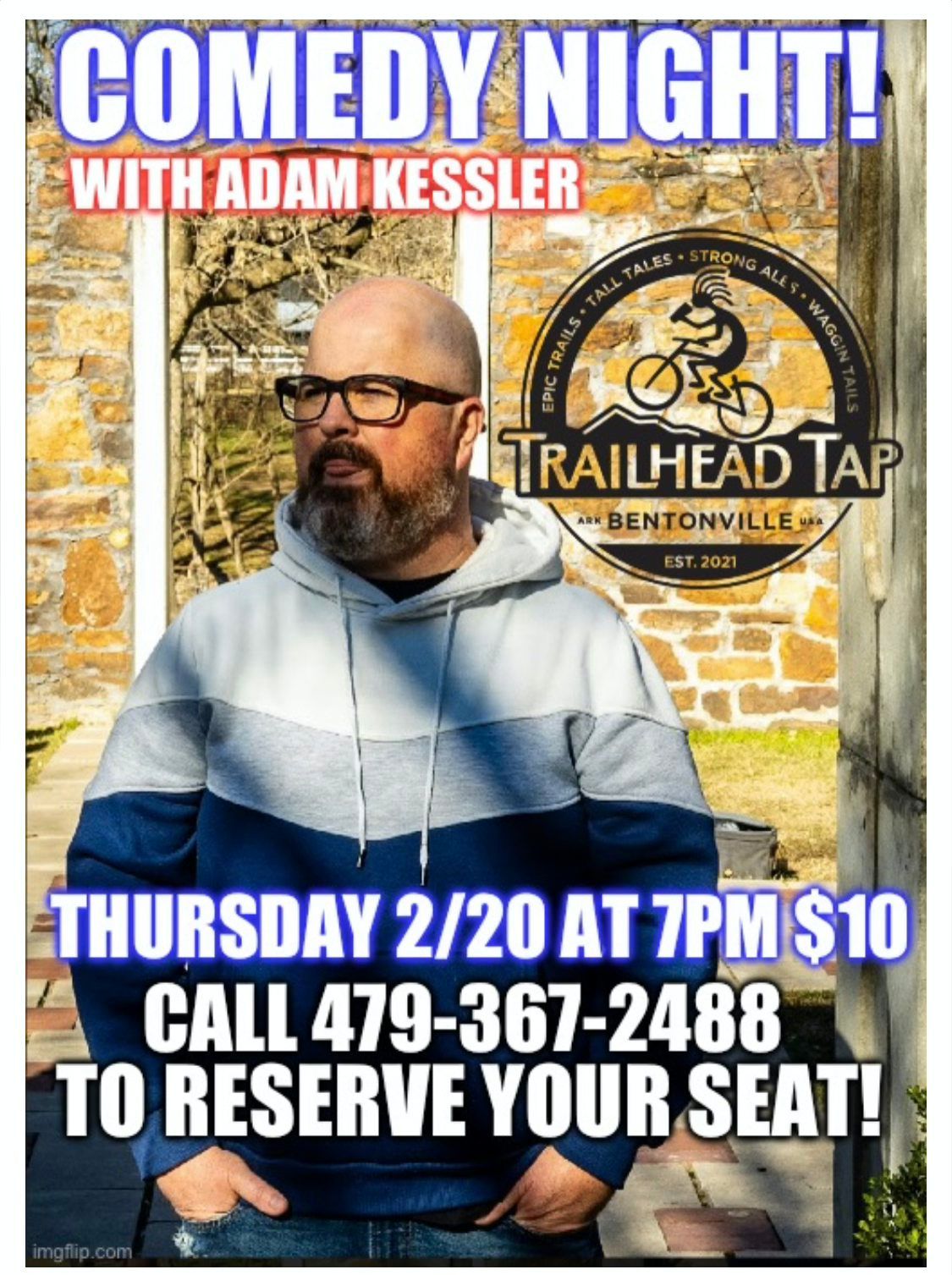 Comedy Night with Adam Kessler @ Trailhead Tap