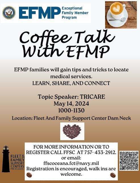 EFMP Coffee Talk with Tricare