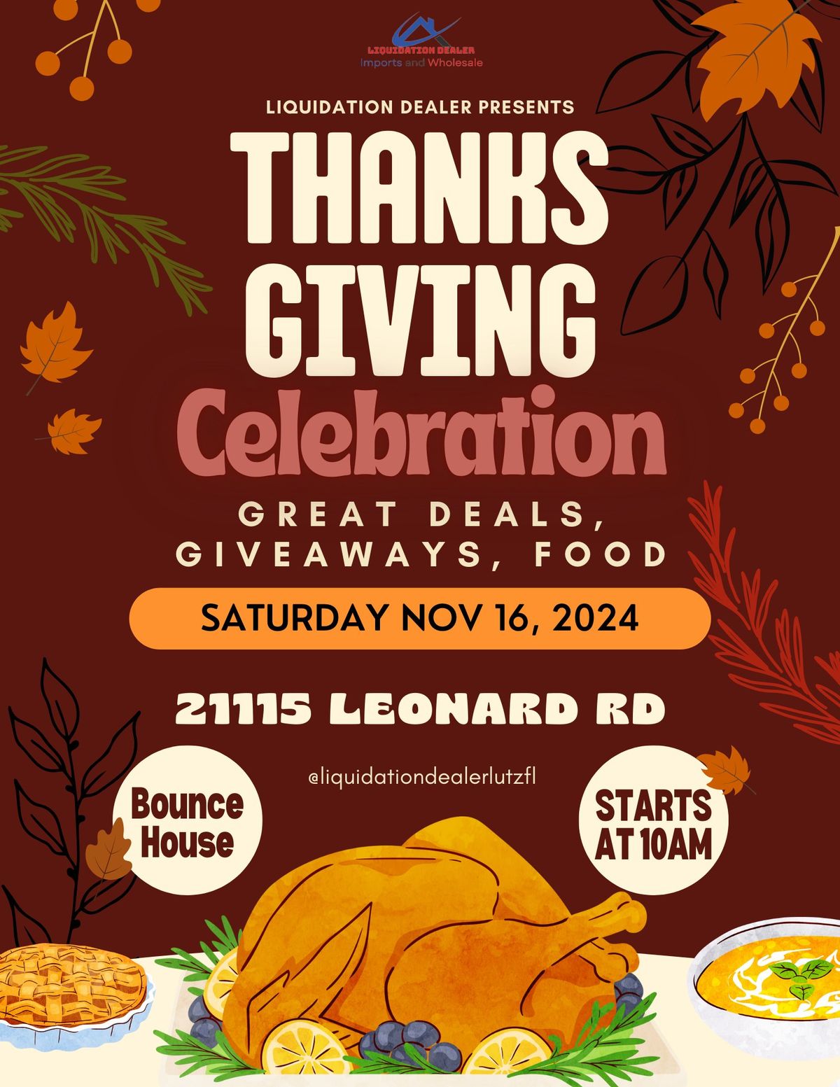 November Thanksgiving - Sales Event