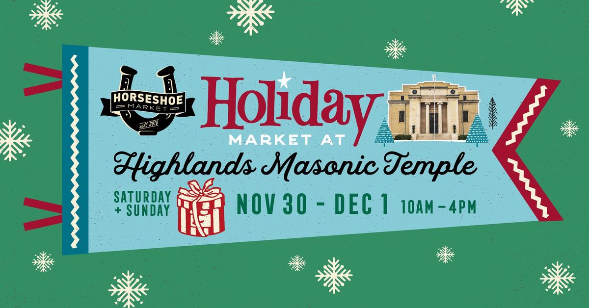 Horseshoe Holiday Market: Small Business Weekend 