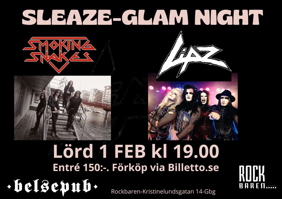 Belsepub: Sleaze & Glam Night.