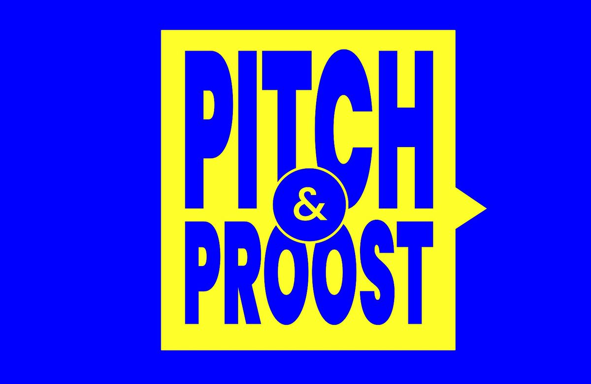 Pitch & Proost - 3 juni 19:30 bij Vechtclub XL - Gratis
