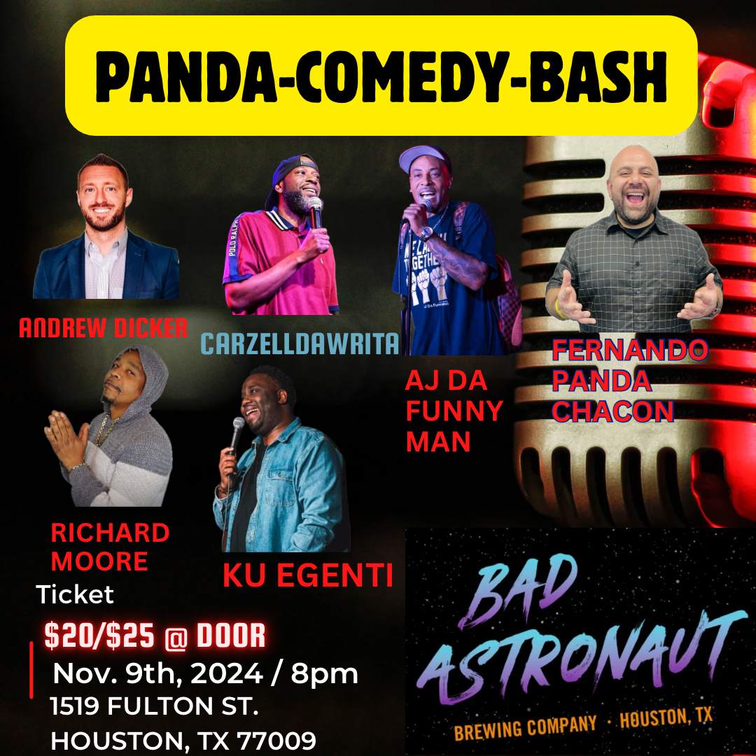 Panda Comedy Bash at Hyenas Comedy Night Club - Dallas