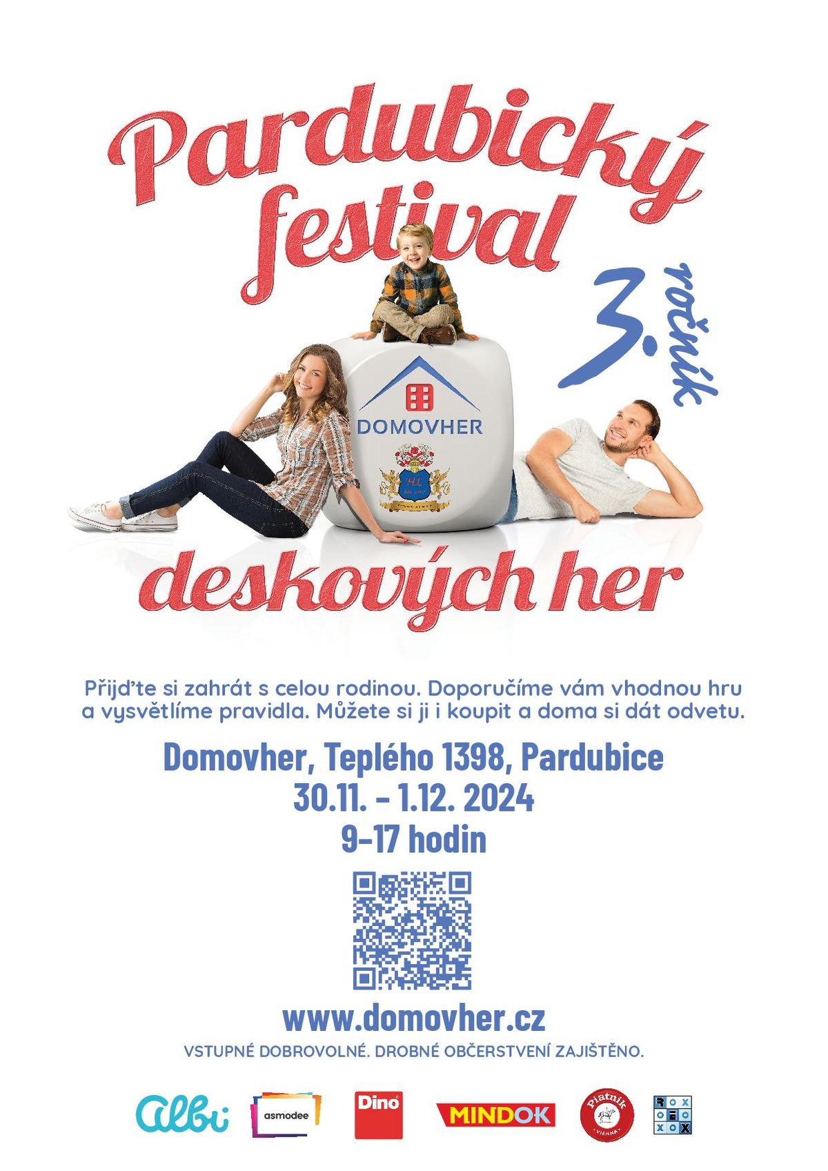 Pardubick\u00fd festival deskov\u00fdch her 2024