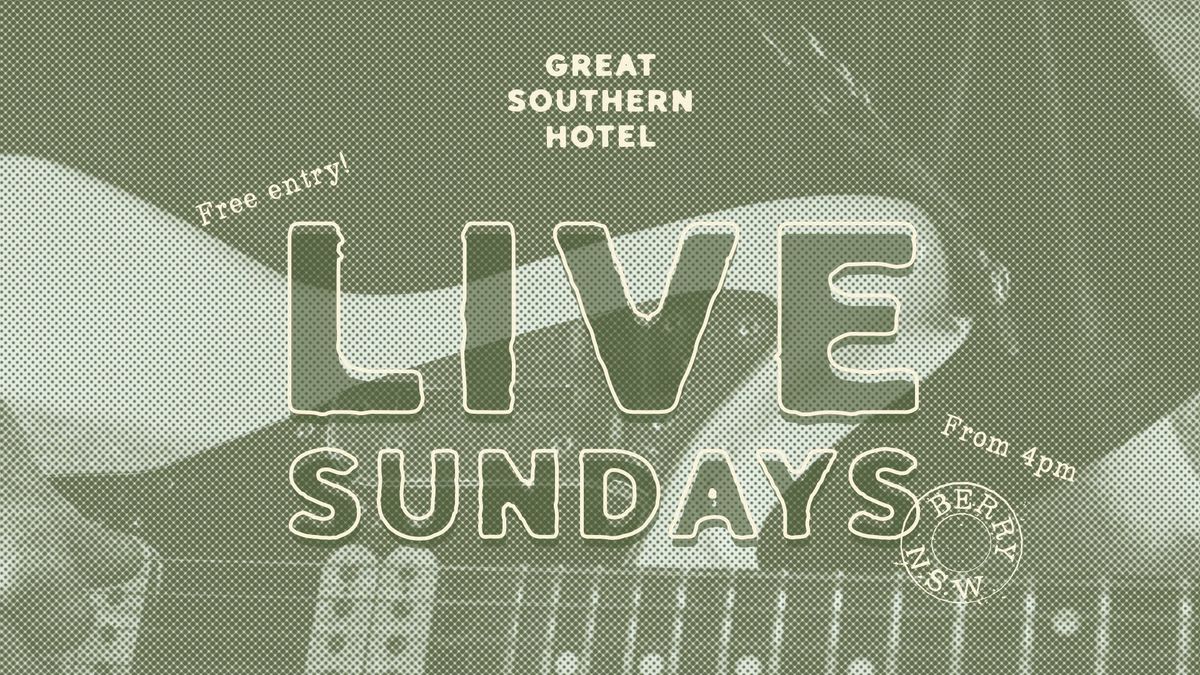 Live Sundays w\/ TALL SHAUN | Southern Hotel Berry