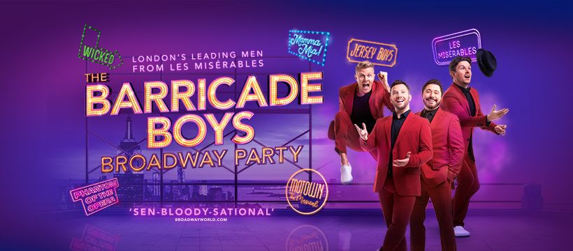 The Barricade Boys Broadway Party at the Duncan Theatre