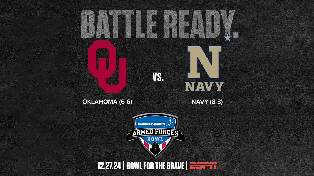 Lockheed Martin Armed Forces Bowl: Oklahoma vs Navy