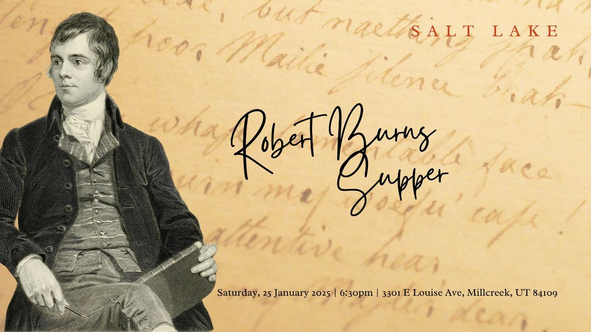 2025 Salt Lake Robert Burns Supper