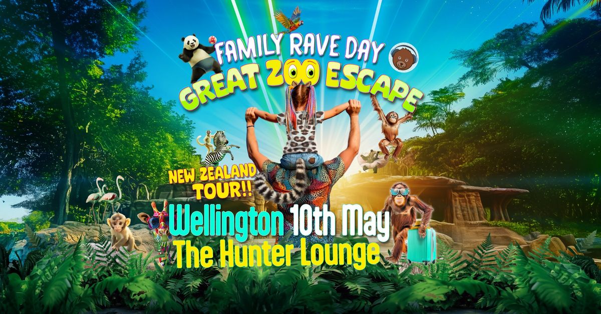 Family Rave Day - The Great Zoo Escape Wellington