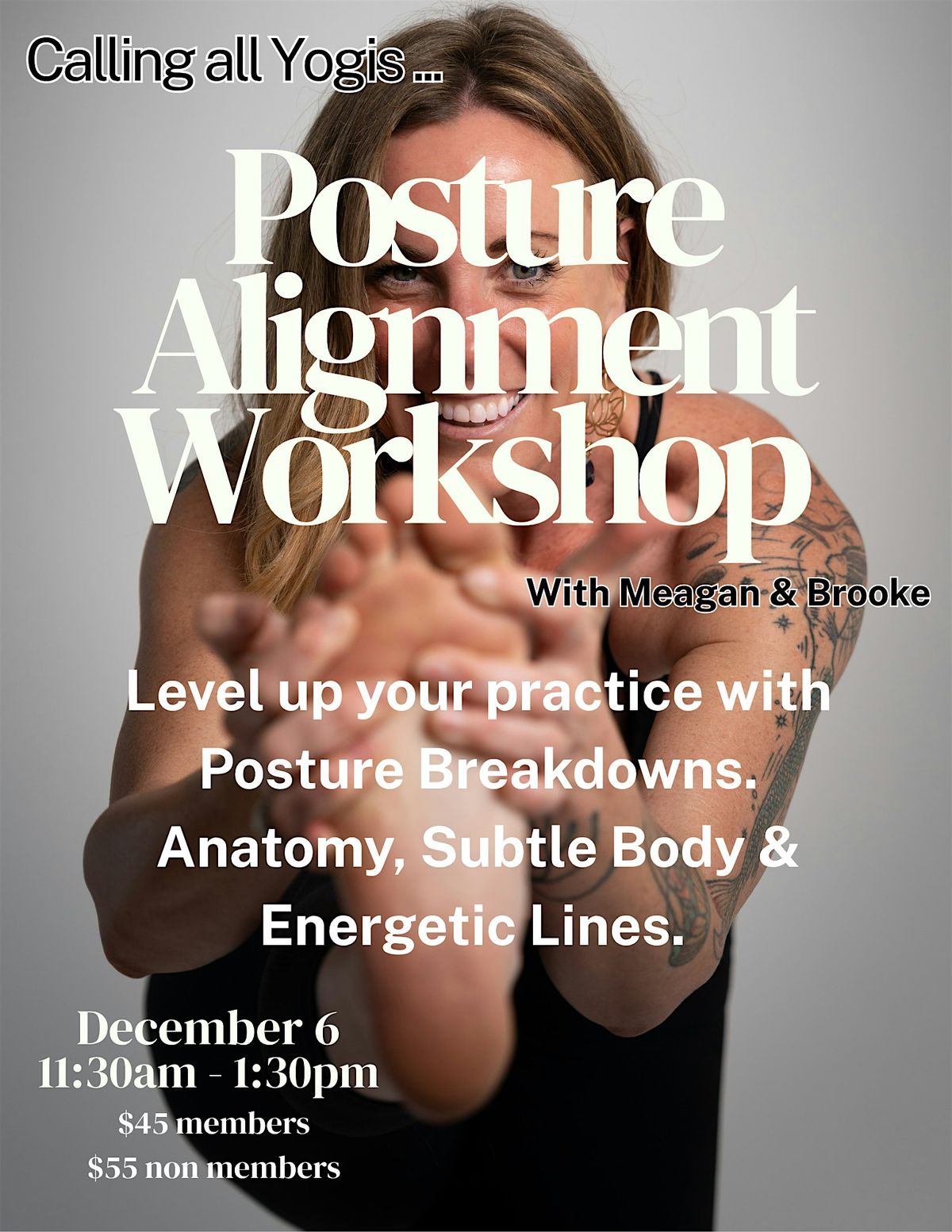 Yoga Posture Alignment Workshop (Vinyasa + Bikram)