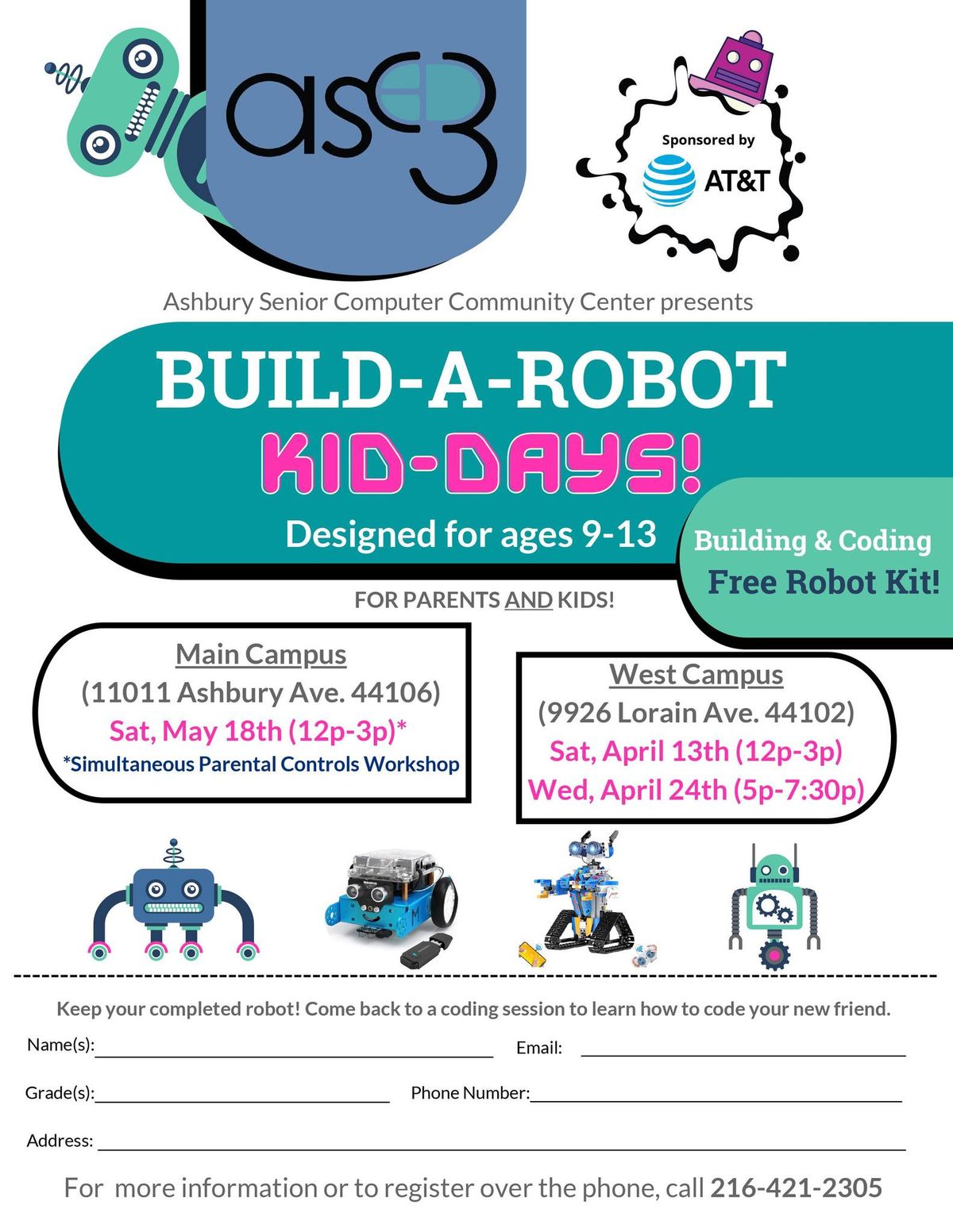 Build-A-Robot Kids Day!