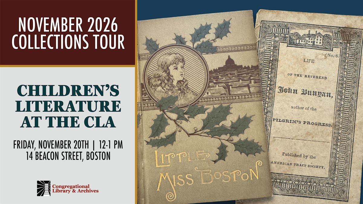 Children's Literature Collections Tour at the CLA