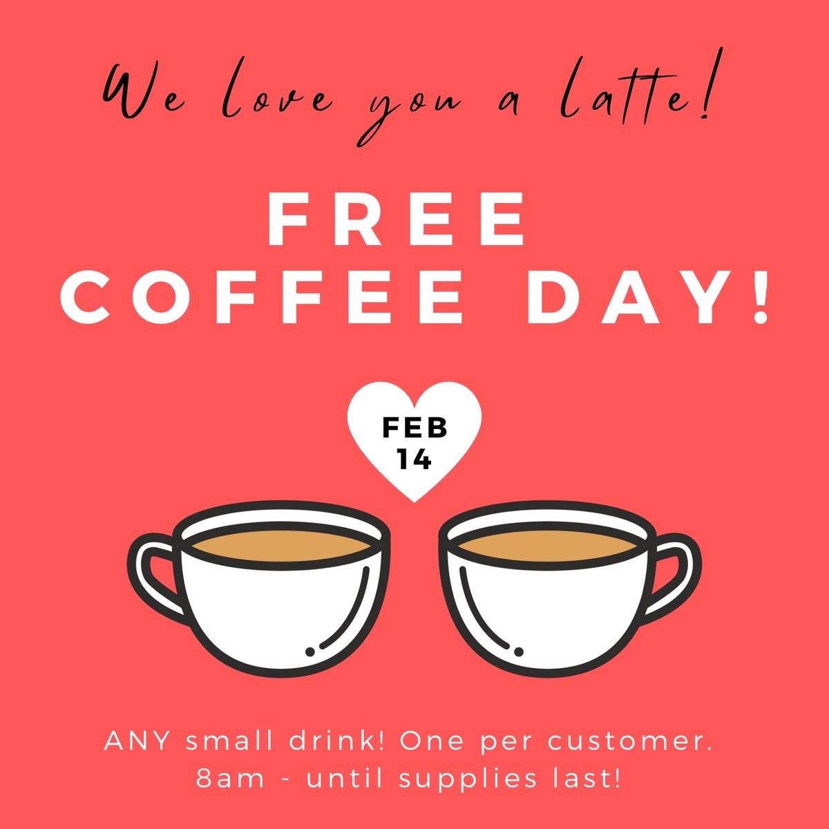 FREE Coffee Day!