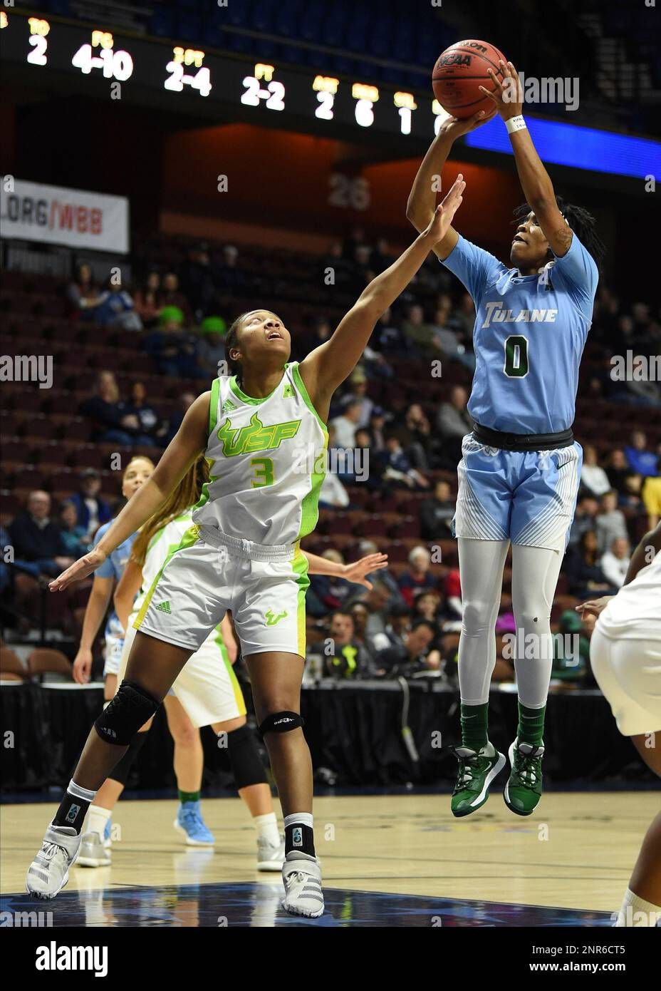 South Florida Bulls at Tulane Green Wave Womens Basketball