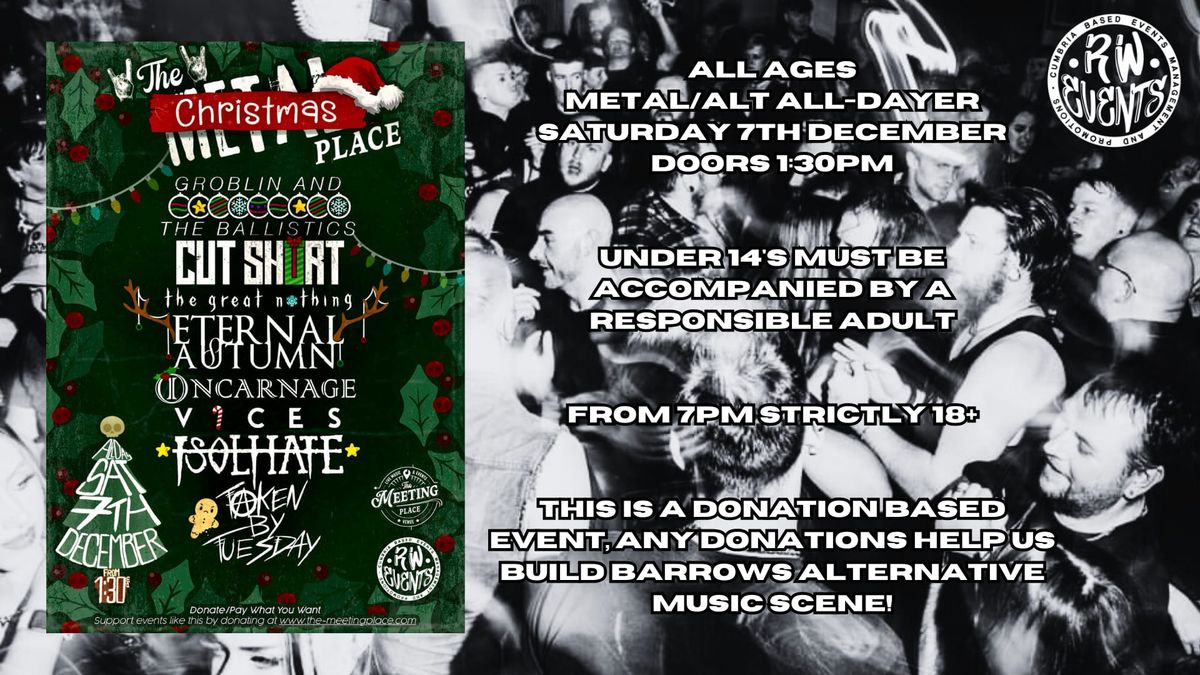 The Metal Place LIVE Christmas ALL-DAYER 07\/12\/2024