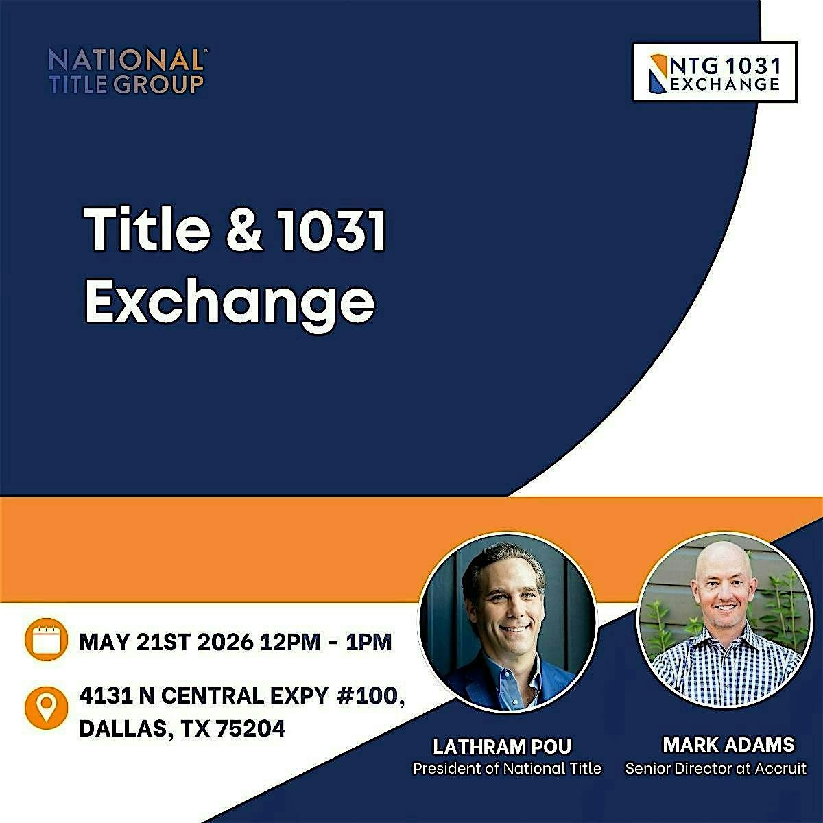Title and 1031 Exchange