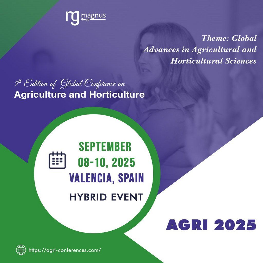 5th Edition of Global Conference on Agriculture and Horticulture