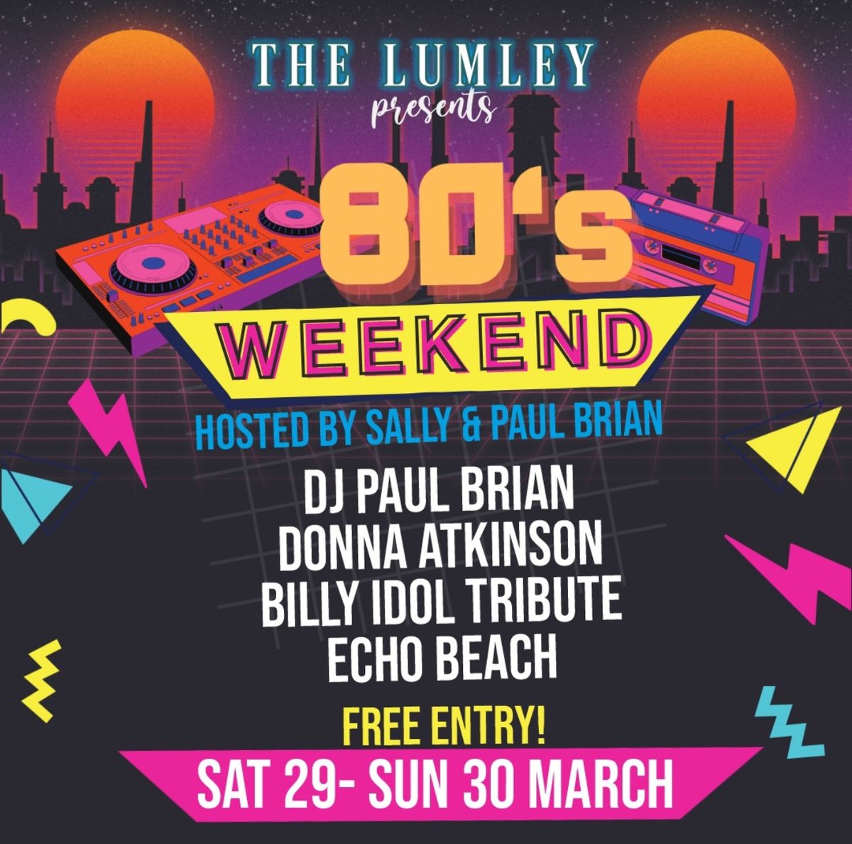 80s welcome back weekend \ud83c\udfb5