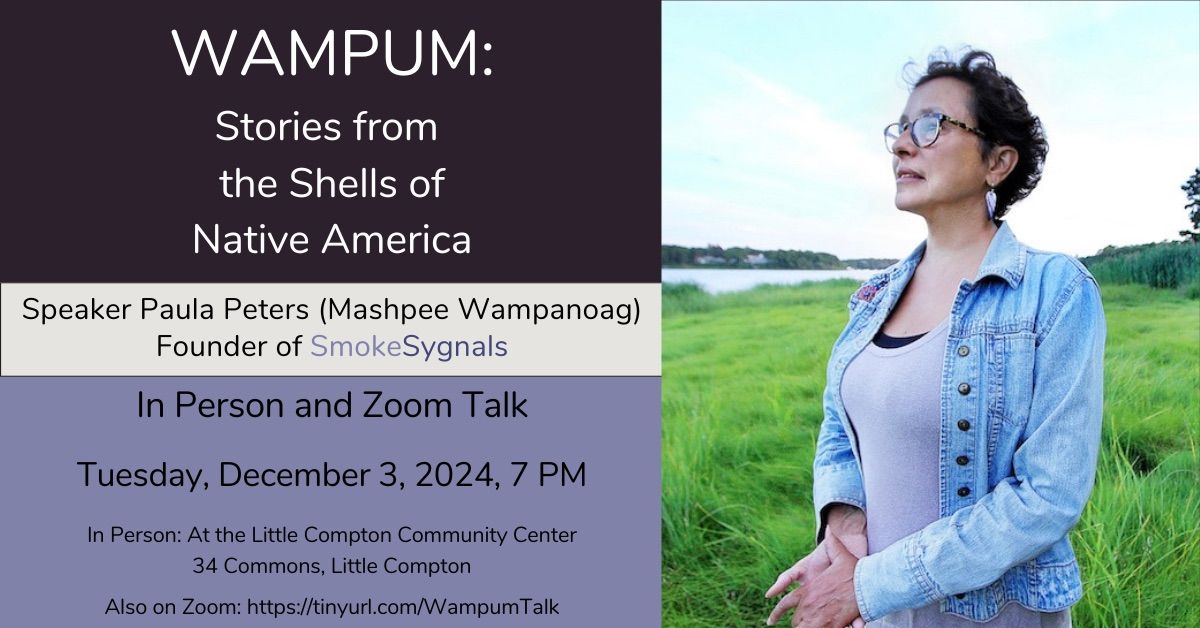 Wampum: Stories from the Shells of Native America with Paula Peters (Mashpee Wampanoag) 