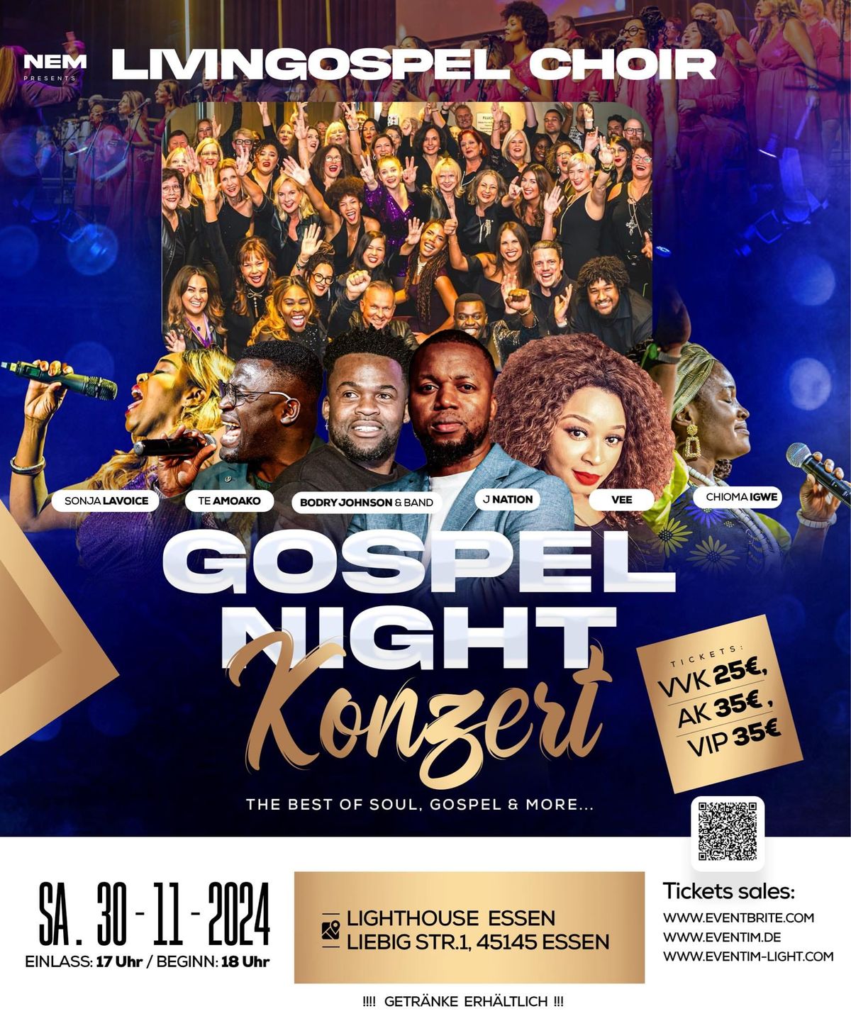 GOSPEL NIGHT KONZERT 